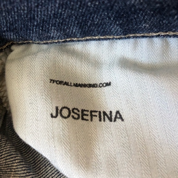 7 For All Mankind Josefina Boyfriend Jeans - Picture 6 of 9